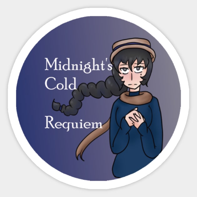 Stephanie Entropic Float Midnight's Cold Requiem Sticker And Others Sticker by nhitori